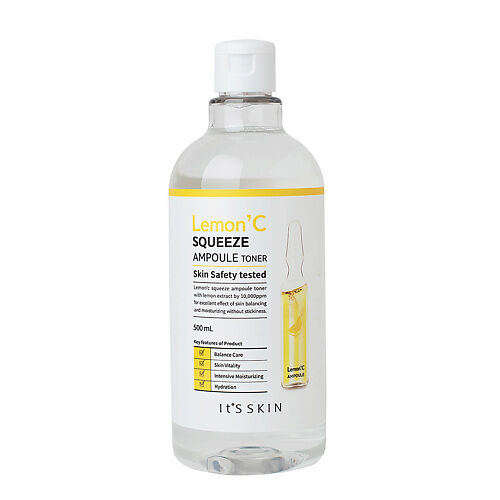 IT'S SKIN Тонер для лица Lemon' C Squeeze Ampoule Toner ITS002313 фото 1