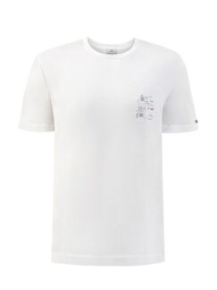 Базовая футболка из хлопка с аппликацией Cube ETRO