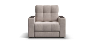 Кресло-кровать BOSS велюр Monolit латте