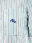 Кроп-рубашка в полоску с регулируемыми завязками ETRO
