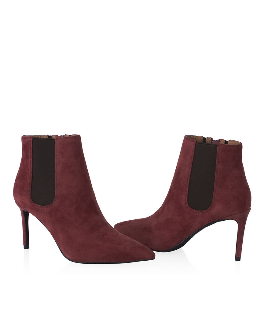 Ботильоны JEFFREY CAMPBELL NIXIE-G бордовый 36