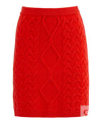 Шерстяная юбка Nude 1101062 красный 44