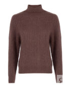 Базовый свитер Peserico S99107F05 коричневый 44
