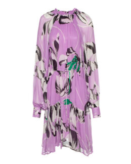 Платье Essentiel AUBREY фиолетовый+принт 34