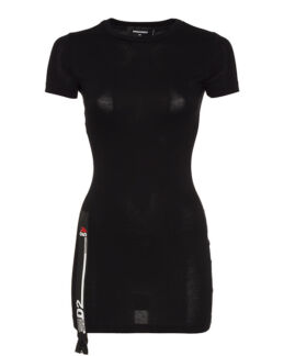 Платье DSQUARED2 S75CV0334 черный 2xs