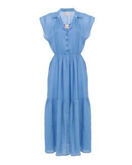 Платье Nude 1103553 голубой 40