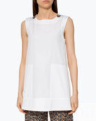 Топ MaxMara ESEDRA белый 40 ESEDRA фото 3