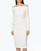 Платье P.A.R.O.S.H. PROTONE723437 белый xs
