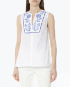 Топ MaxMara_Weekend PAREO.20 белый+синий 42 PAREO.20 фото 3