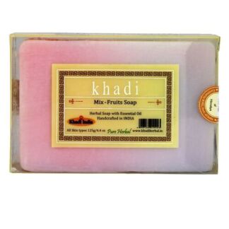 KHADI Натуральное очищающее мыло Микс Фрукты