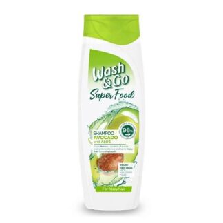 WASH&GO Шампунь SUPERFOOD с авокадо и алоэ