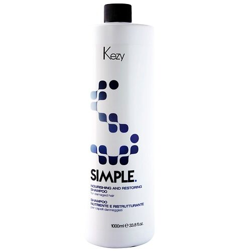 KEZY Шампунь питательный восстанавливающий для поврежденных волос SIMPLE 10
