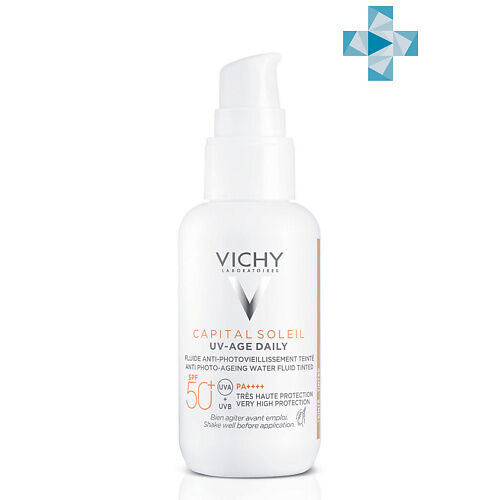 VICHY CAPITAL SOLEIL UV-AGE DAILY Невесомый солнцезащитный флюид для лица п VIC979696 фото 1