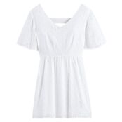 Платье Для торжества из английской вышивки 18 лет - 168 см белый