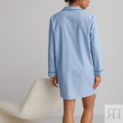 Рубашка Из ткани шамбре из хлопка 38 (FR) - 44 (RUS) синий