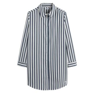 Рубашка Ночная широкая из хлопка 42 (FR) - 48 (RUS) синий