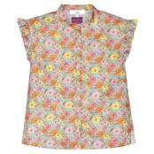 Блузка Без рукавов с принтом Liberty Fabrics 4 года - 102 см каштановый