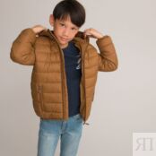 Куртка Стеганая легкая с капюшоном 3-14 лет 8 лет - 126 см каштановый