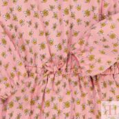 Платье С длинными рукавами и принтом цветы 3 года - 94 см розовый