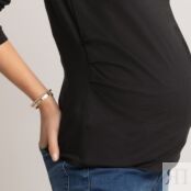 Водолазка С высоким воротником и длинными рукавами для периода беременности
