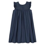 Платье Без рукавов из биохлопка 3-12 лет 12 лет -150 см синий