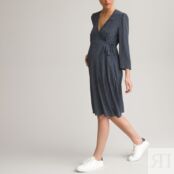 Платье Для периода беременности с принтом в горошек короткое 52 другие