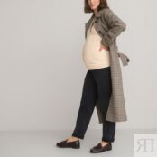 Лонгслив Для периода беременности и грудного вскармливания S белый