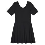 Платье С короткими рукавами 10-18 лет 10 лет - 138 см черный