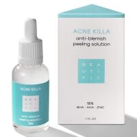 Beautific - Пилинг-гель для проблемной кожи лица Acne Killa с салициловой к